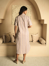 Mauve Shirt Dress